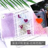 Glitter Oil Sequins diy Material Glitter Handmade Crystal Epoxy AB Glue Mold Resin Glitter Cream Glu