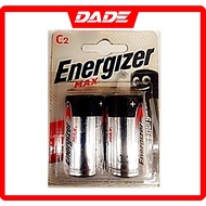 【SG Seller】ENERGIZER ALKALINE BATTERY (C) 2PCS/PACK