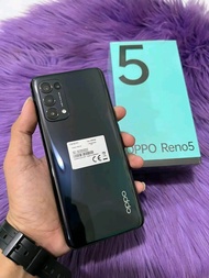 Handphone Oppo Reno 5 Ram 8/128Gb second masih mulus garansi resmi ORI Indonesia