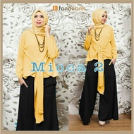 ORIGINAL Set micca-baju muslim wanita dewasa-murah-stelan kulot