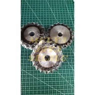 SPROCKET GEAR RS 40 -2 - 18T DOUBLE GEAR 18