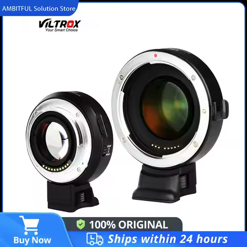 Viltrox Lens Adapter EF-E II Auto Focus Reducer Speed Booster for Canon EF Lens to Sony NEX E Camera