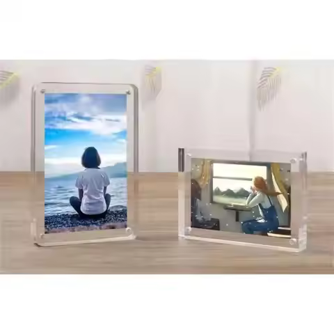 5PCS 3.5'' 82x56mm Picture Frame Cadre Photo Frames For Pictures Acrylic Photo Frame