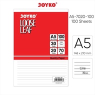 [D] Joyko A5 100 Binder File Contents