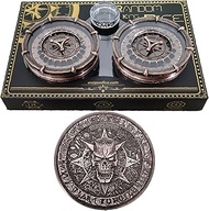 SignalPlus Random King dice, Metal DND dice Set for D&D Role Playing Games, 7-in-2 Roulette dice Sup
