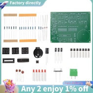 AT89C2051 6 Digital LED Display Electronic Clock DIY Kit Receiver for  Flux