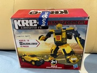 Hasbro 孩之寶Transformers變形金剛Kre-O Bumblebee大黃蜂(只開過盒）