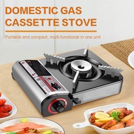 Portable Gas Stove Adjustable Butane Camping Stove Single-Burner Butane Stove for Indoor & Outdoor C