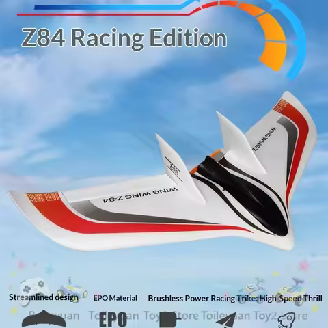 New Z84 Rc Flying Wing High Speed Racing Rc Airplane 840mm Wingspan Crash Resistant Long Range Fpv F