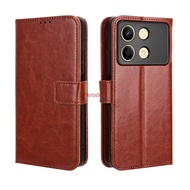 Redmi Note 13 Pro 5G Casing PU Leather Wallet Redmi Note 13Pro+ Note 13Pro 4G Case Stand Holder Flip Cover