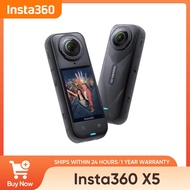 Insta360 X5 Camera -8K Waterproof 360 Action Camera with 1/1.28" 48MP Sensors, 8K 360 HDR Video, 72M