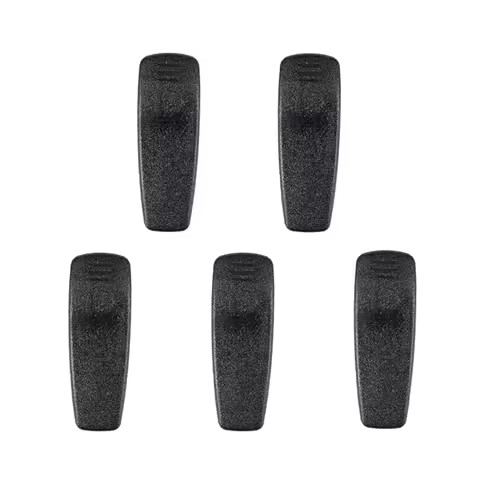 5 pcs Belt Sturdy Clip Walkie Talkie Accessories For MOTOROLA GP3688/CP040/CP140 Handy CB Radio Comm