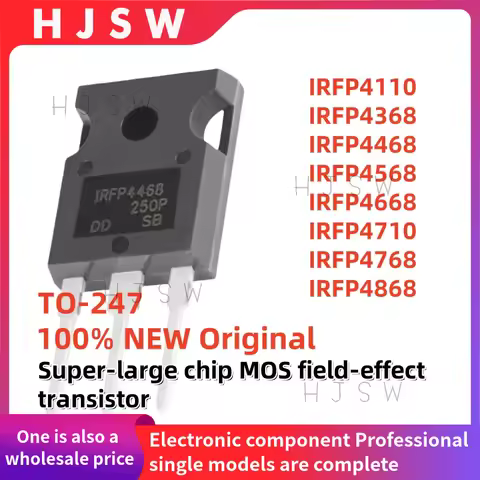 5PCS 100% Brand New Original IRFP4110 IRFP4710 IRFP4368 IRFP4468 IRFP4568 IRFP4668 IRFP4768 IRFP4868