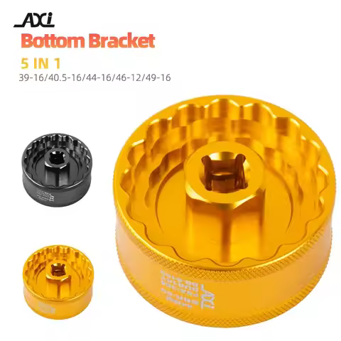 AXI 5 in 1 Bottom Bracket Tool 39 40.5 44 46 49mm Bike Installation Repair Wrench BBR60 BBR9100 FSA 
