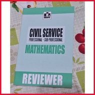 ▼ ❂ ◩ CIVIL SERVICE PROFESSIONAL-SUB-PROFESSIONAL MATHEMATICS REVIEWER(Mind Master)
