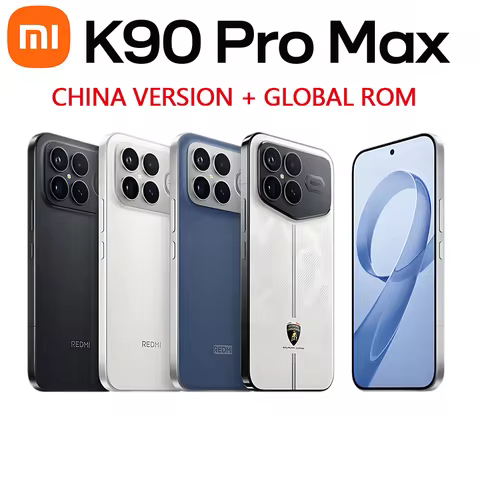 Global ROM Xiaomi Redmi K90 Pro Max CN Version Snapdragon 8 Elite Gen5 6.9" OLED Screen 50MP Camera 