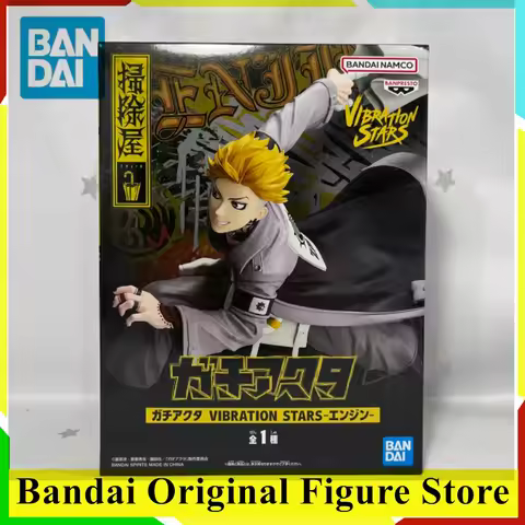 Original BANDAI Gachiakuta Anime Enjin Vibration Stars Action Figurine Toys PVC Model Figuarts Colle