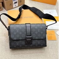 new boys' presbyopia genuine leather bag cowhide crossbody bag scape postman bag size 28 8cm