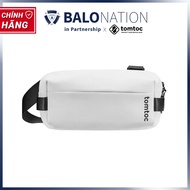 [CHÍNH HÃNG] Túi Đeo Chéo TOMTOC Lightweight Codura Sling Bag H02-A04W White - tại Balonation.vn