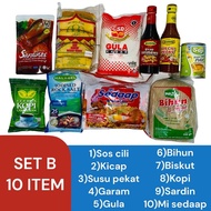 BAKUL MAKANAN /SET BARANG KERING/BARANG DAPUR MURAH/HAMPER FOOD BOX/GIFT/GROCERIES/SET BARANG DAPUR/