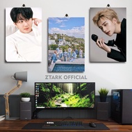 Custom Kpop Stray Kids Wooden Poster Jeong-In Official Ztark/ 3D Wall Decoration/ /ZH4|K9Z8Y