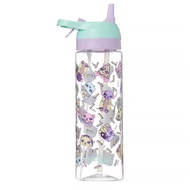 Smiggle bottle plastic cup straw men and women children light transparent lovely cup 650 ml