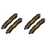 (OEFY) 4Pcs Rolling Main Brushes Replacement Accessory for N79 N79S DN622 DN620 500 Robotic Vacuum C