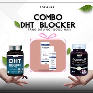 Combo dht blocker for hair growth, damage recovery, baldness, buy more, get goodhair shampoo free