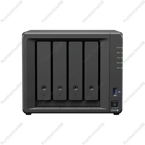 Synology DS423 + quad-core 4-bit NAS network storage file storage sharing photo automatic backup