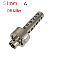 Universal 48MM 51MM motorcycle exhaust system Rotating Adjustable Motorcycle Exhaust Stainless Steel