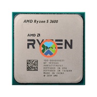 Used AMD Ryzen 5 3600 R5 3600 3.6 GHz Six-Core Twelve-Thread CPU Processor 7NM 65W L3=32M 100-000000