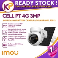 Imou CELL PT 4G 3MP 2K & SOLAR PANEL FSP12 H265 15.000MAH BATTERY CAMERA