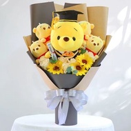 🩵小熊維尼  Winnie the Pooh 公仔花束 （畢業花束、情人節 男/女朋友生日禮品、小朋友禮物 ）