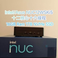 NUC Pro 12 NUC12WSKi5, Core i5-1240P, 16GB DDR4 Ram, 1TB NVMe SSD, Windows 11