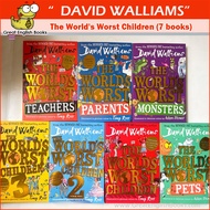 (In Stock)  พร้อมส่ง ชุดหนังสือภาษาอังกฤษจากนักเขียนชื่อดัง DAVID WALLIAMS: The Worlds Worst Childre
