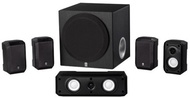 (Yamaha) Yamaha NS-SP1800BL 5.1-Channel Home Theater Speaker System (110V only)