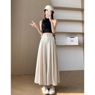 SK8046 -M'SIA Stok Sedia Ada  Skirt Wanita Skirt Pinggang Tinggi [Ready Stock Female Skirt High Wais