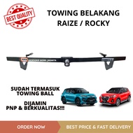 Rocky RAIZE Rear TOWING BAR - ROCKY RAIZE Car Rear BUMPER Safety Iron