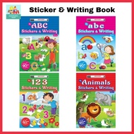 ADAMHAWA Sticker & Writing Book | ABC | Numbers | Animals