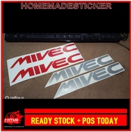 Sticker Pintu Belakang Mivec 2 Pcs
