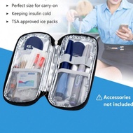 1 Pack Simple Portable Insulin Bag, Medicine Cooler Bag Keep Cold Ice Pack, Travel Medication Cooler