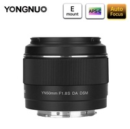 LENS YONGNUO 50mm F1.8S DA DSM For Sony E Mount Camera,  APS-C,  Auto Focus,  Standard Prime Lens