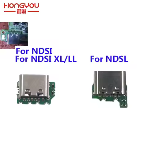 1-10Pcs USB-C Replacement Charge Port For Nintendo NDSi NDSi XL LL Convert to USB-C Mod USB Type C C