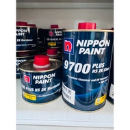 Nippon Paint 9700 Plus 2.1 2K High Solid Clear With Hardener-1set