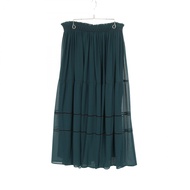 【二手】See by Chloe 喇叭裙 149617 人造絲喇叭裙 女款 二手 A