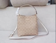 新款coach2312  四色蔻馳town小號水桶包 女士單肩手提斜49手袋 斜孭袋 禮物 bag