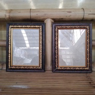 FRAME PHOTO 5R BROWN | PHOTO FRAME | MINI FIBER FRAME | PHOTO FRAME | TEGUH WORKS
