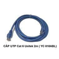 Pre-pressed NETWORK CABLE WITH 2 HEADS UTP CAT 6 UUNITEK 2m Y-C 810ABL, 3m Y-C 811ABL, 5m Y-C 812ABL