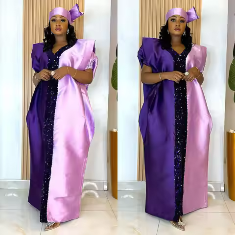 Abayas Robe African Dresses for Women Traditional Africa Clothing 2024 Dashiki Ankara Outfits Gown M