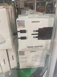 實體店鋪 Samsung Super Fast Charging 2.0 UK Travel Adaptor EP-TA845 (45W with 1m USB type C Cable) Power